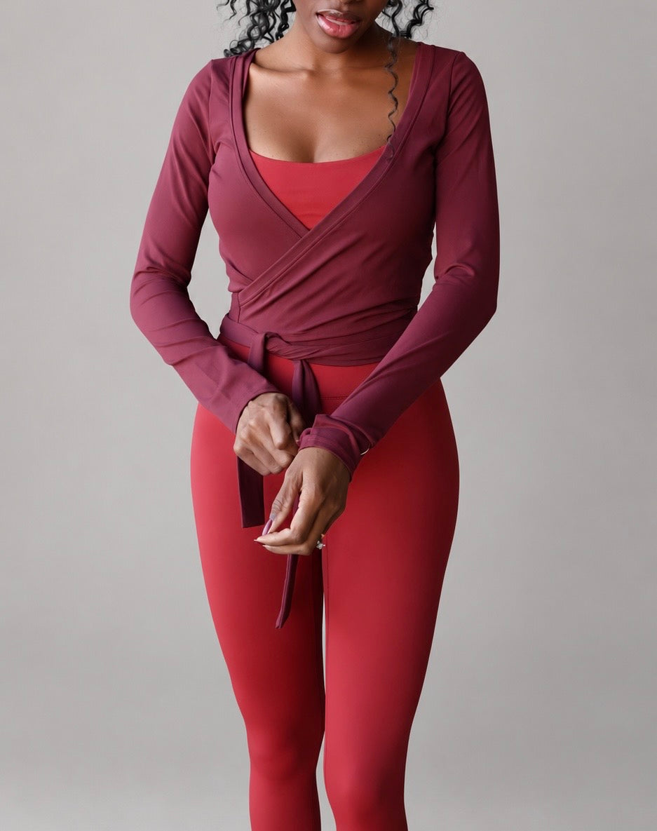 Elegance Wrap Top