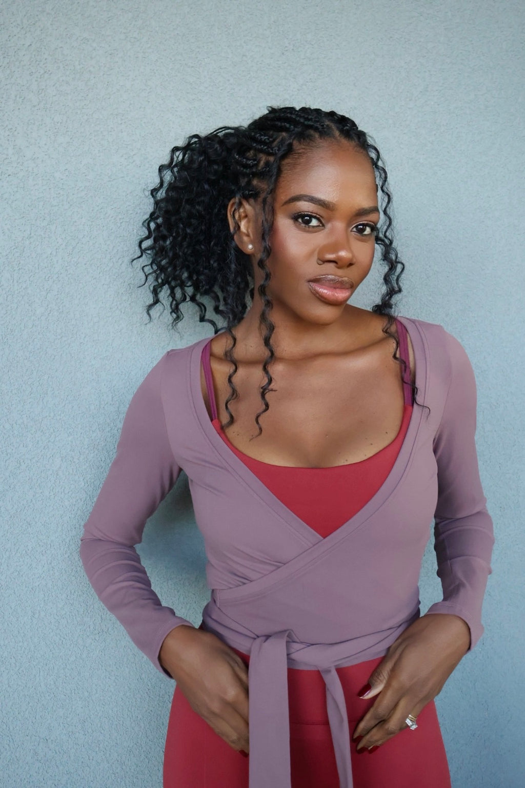 Elegance Wrap Top